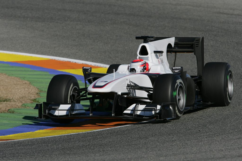 Test Valencia primi km, Kamui Kobayashi, BMW Sauber C29